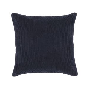 Sierkussen Rib - Navy - Katoen
