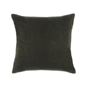Sierkussen Rib - Army green - Katoen